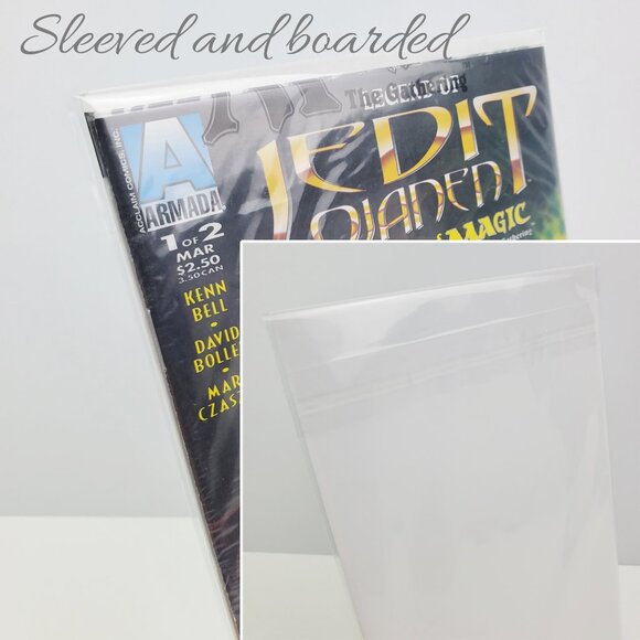 Magic the Gathering MTG Legend Jedit Ojanen Comic Book #1 w/ Card 1995 Sealed - Picture 4 of 11